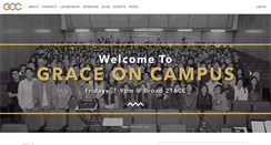 Desktop Screenshot of graceoncampus.org